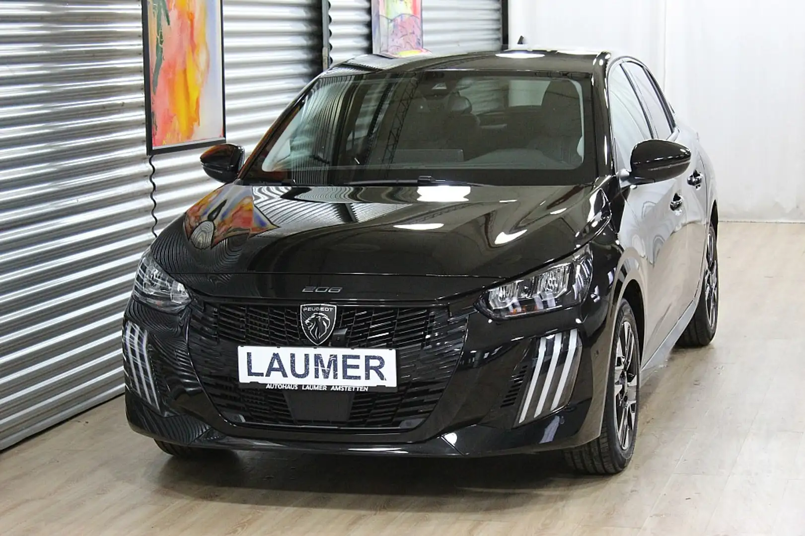 Peugeot 208 PureTech 100 S&S Allure +Abstandstemp/Sitzheizu... Zwart - 2