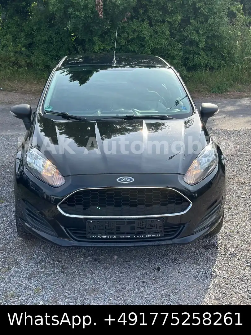 Ford Fiesta Ambiente 1,25 Klima,Euro6 TÜV NEU Nero - 2