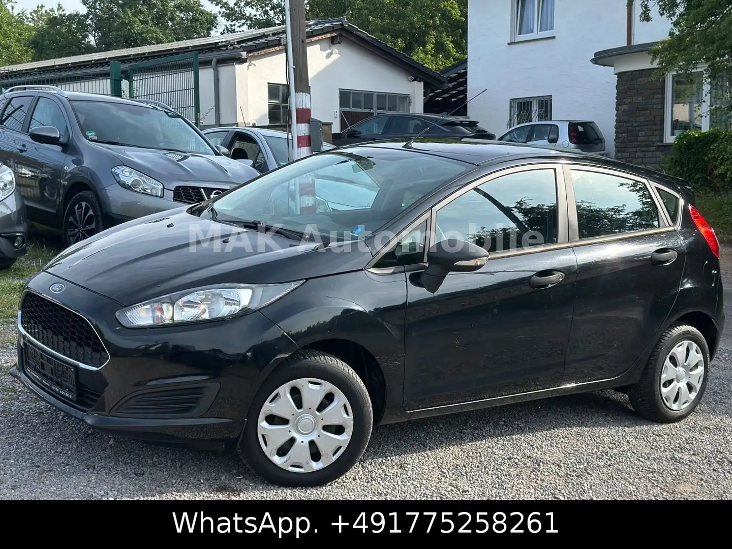 Ford Fiesta Ambiente 1,25 Klima,Euro6 TÜV NEU Nero - 1