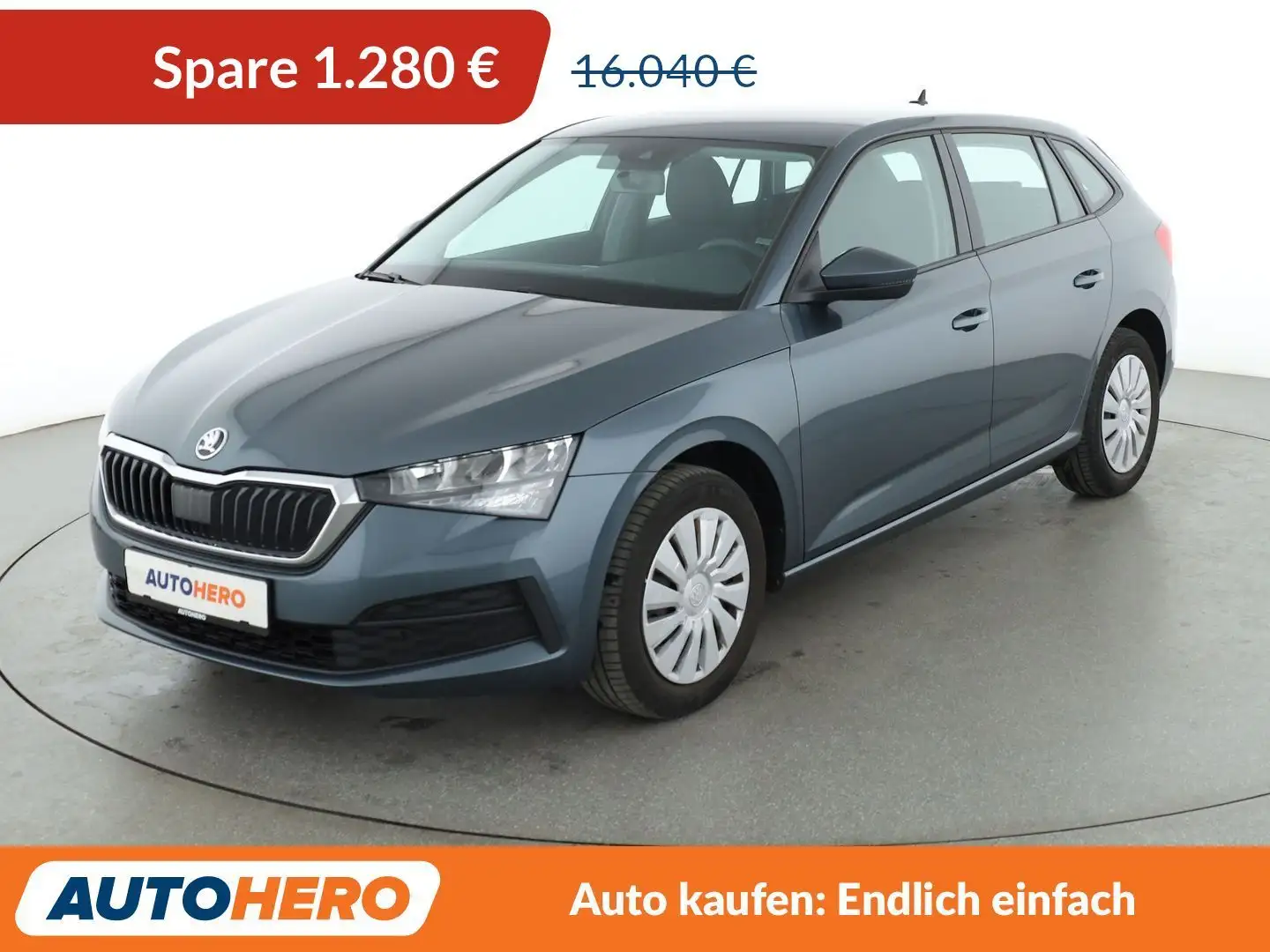 Skoda Scala 1.0 TSI Active Aut.*PDC*SHZ* Grau - 1