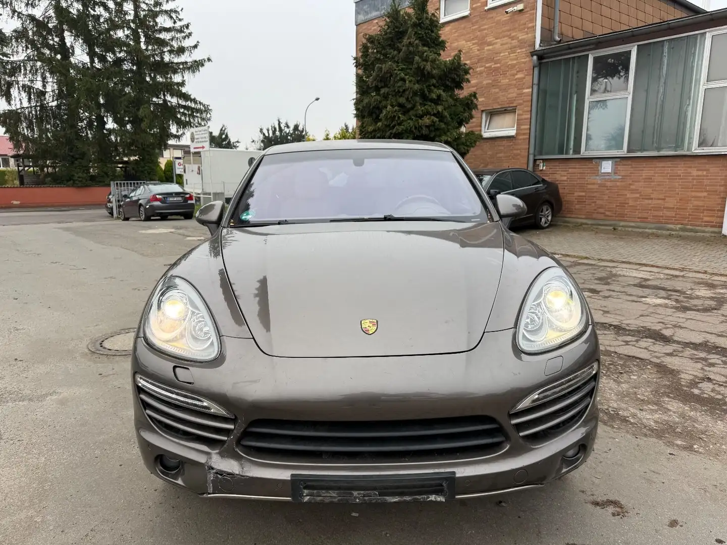 Porsche Cayenne Diesel Sitzklima MEMORY Brun - 2