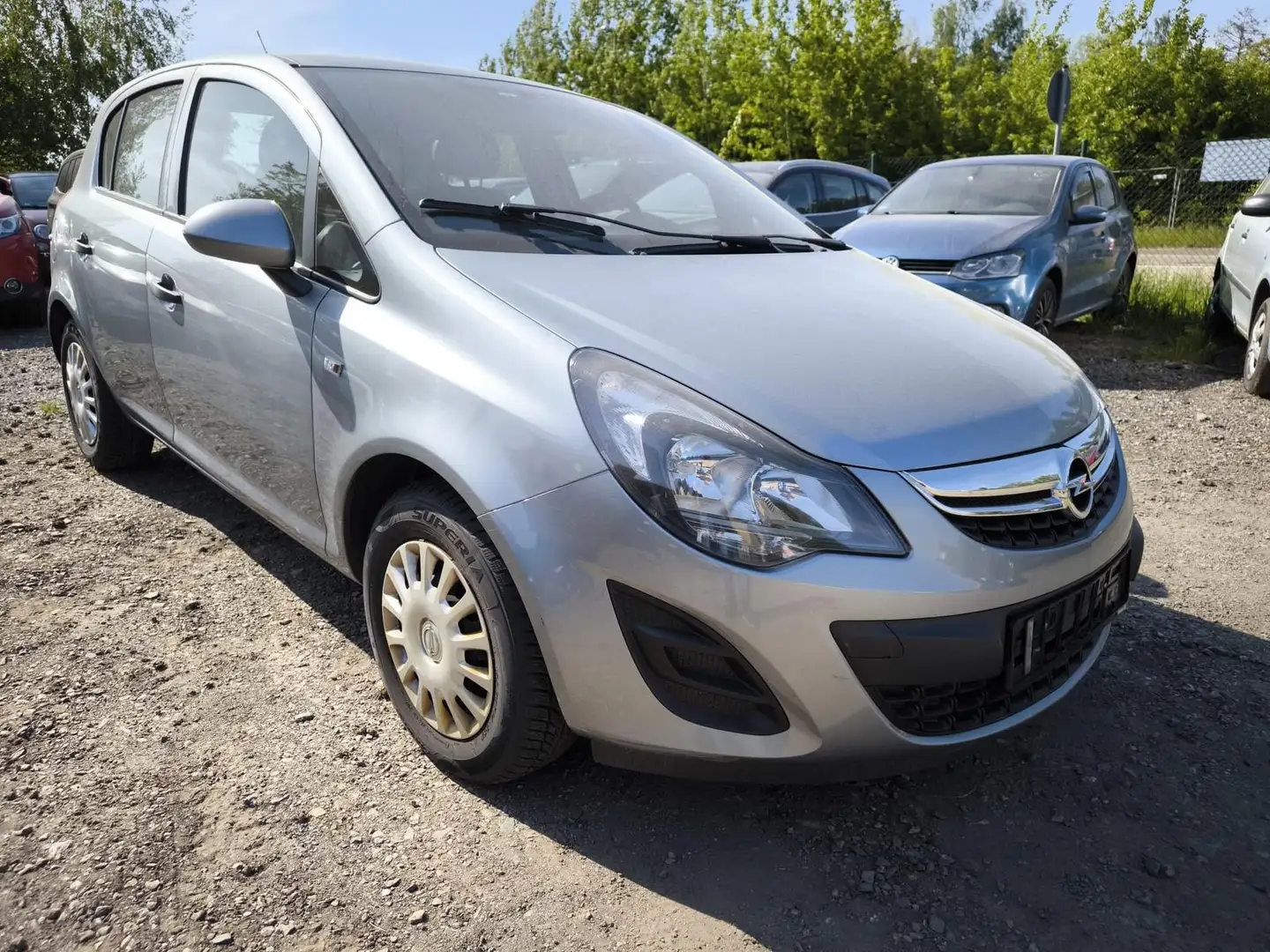 Opel Corsa D Selection 1.2i Motor fest+ Hagelschaden Argent - 1