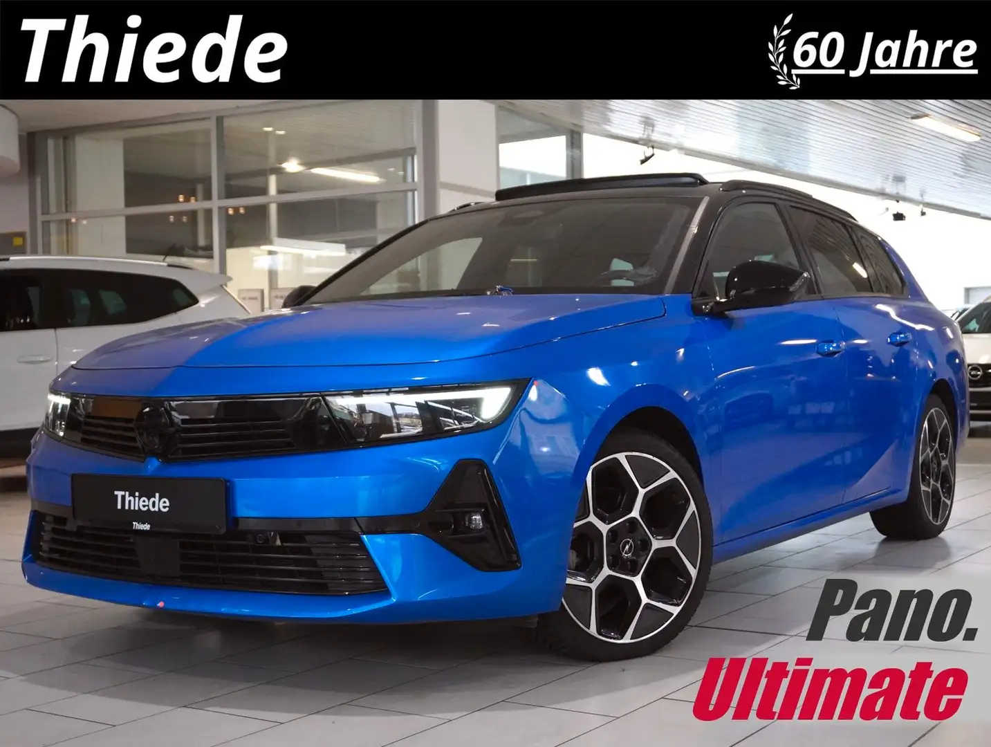 Opel Astra ST 1.2T ULTIMATE NAVI/LED/PANO./SPORT/DAB+ Bleu - 1