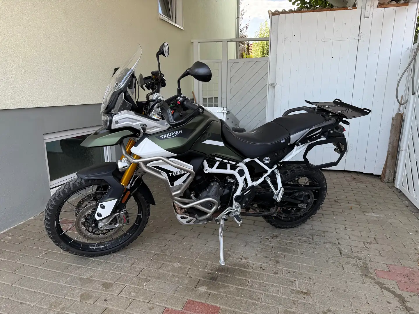 Triumph Tiger 900 Rally Pro Vert - 1