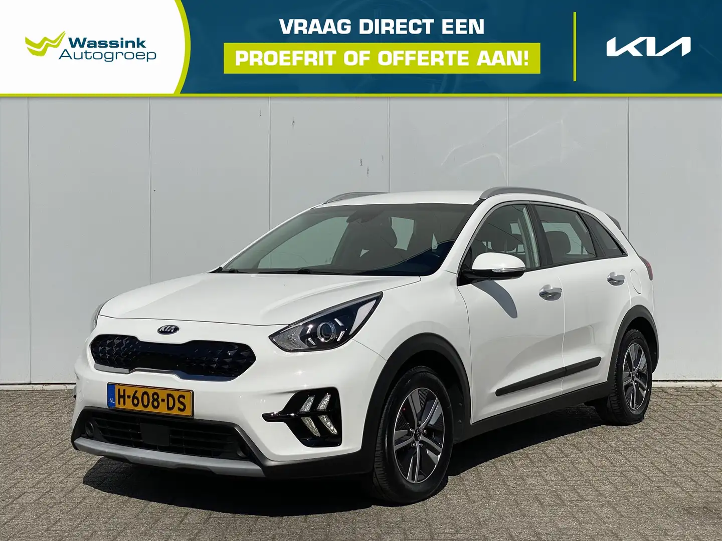 Kia Niro 1.6 GDi Hybrid 141pk DCT6 DynamicLine | Navigatie Blanc - 1