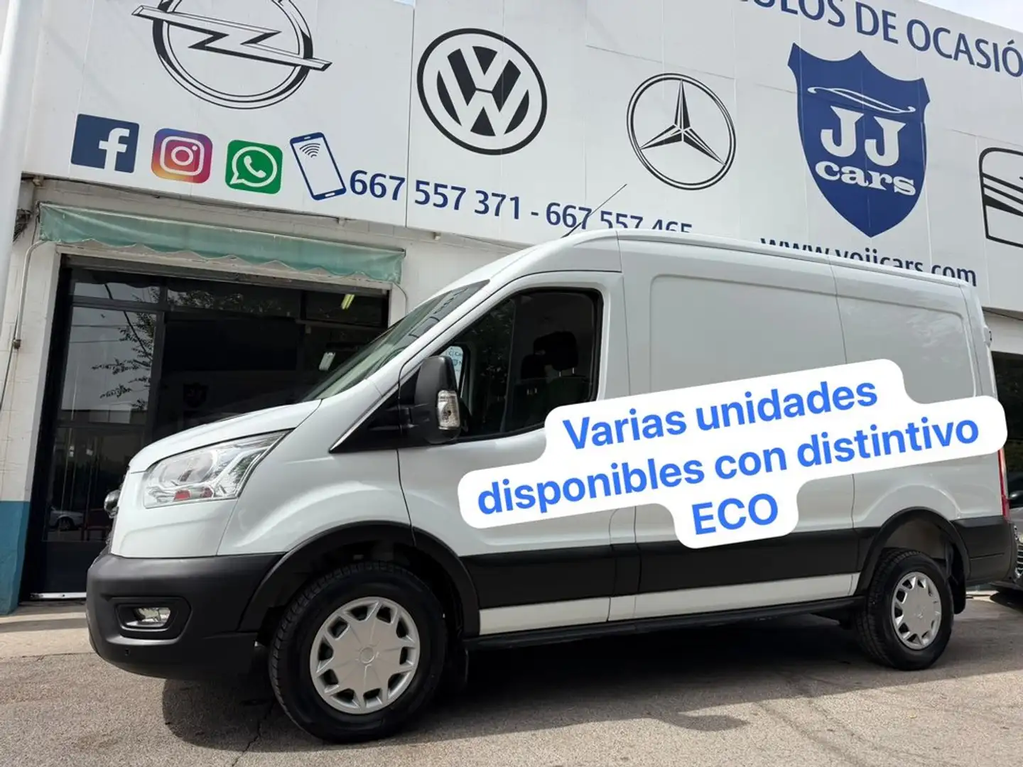 Ford Transit 330 96kW L2H2 Van DC Trend FWD MHEV Blanco - 1