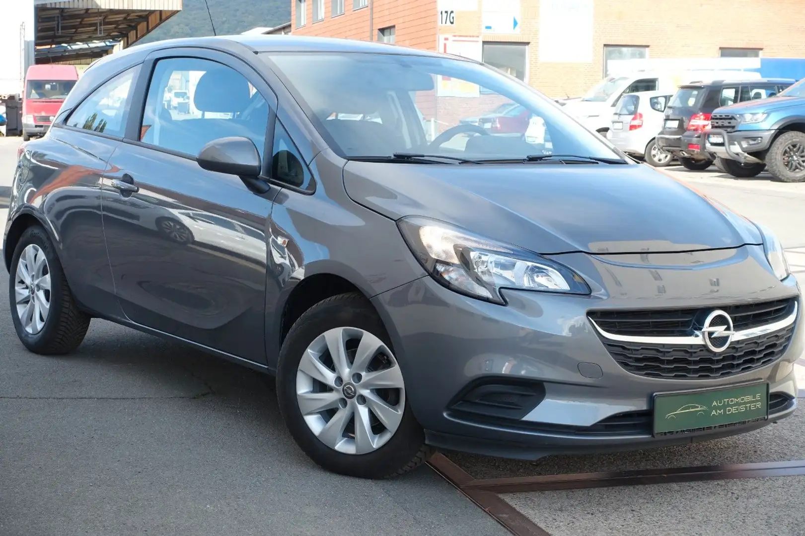Opel Corsa E Edition*KLIMA*SHZ*LHZ*PDC*TEMPOMAT*BC*E6 Gris - 1
