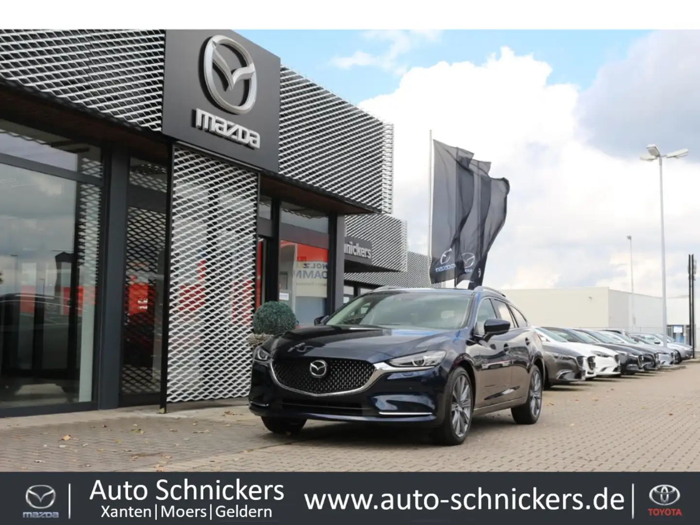 Mazda 6 SKYACTIV-G EXCLUSIVE-LINE+LEDER !! Blau - 1