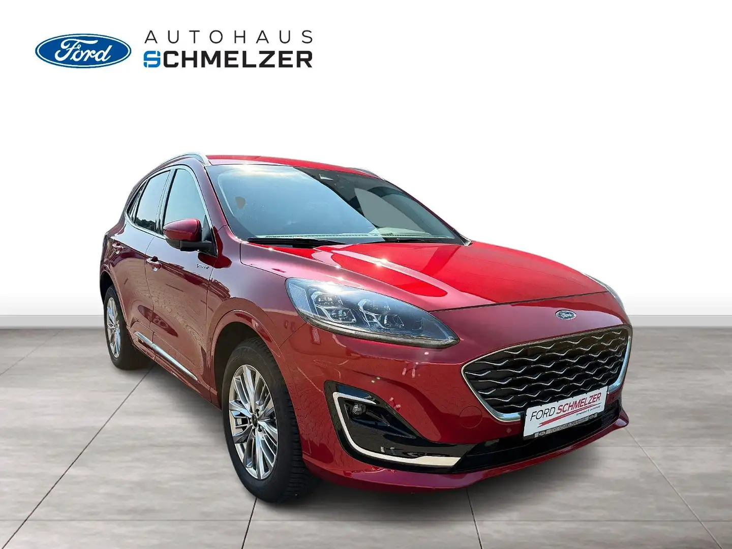 Ford Kuga Voll-Hybrid Vignale Rot - 1