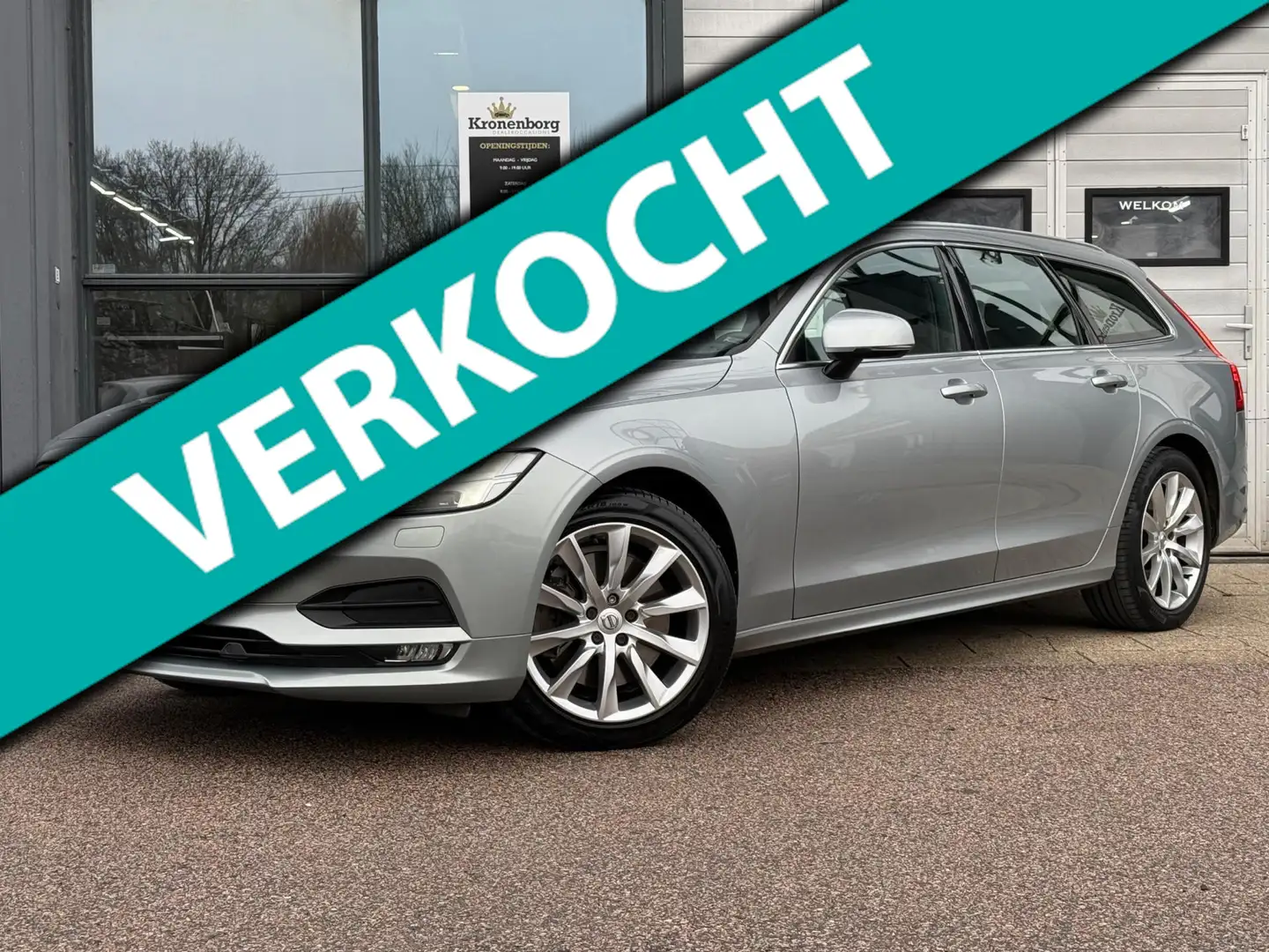 Volvo V90 2.0 T4 Inscription| CAMERA| NAP| Grau - 1