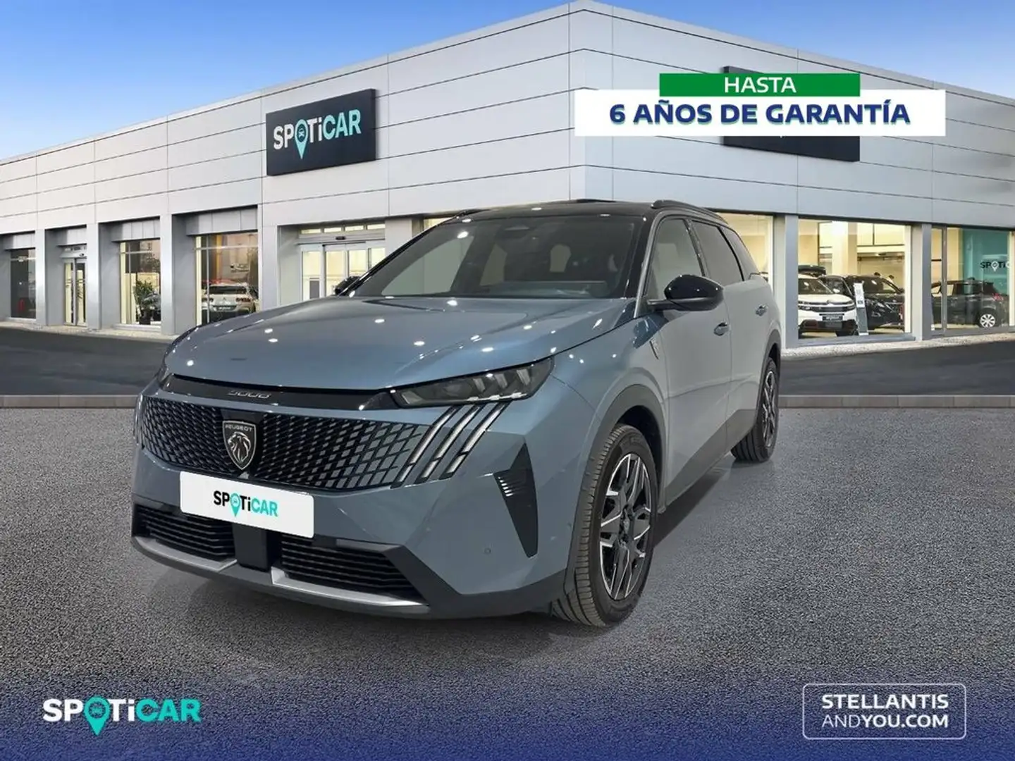 Peugeot 5008 1.2 100KW  eDCS6 GT Blauw - 1