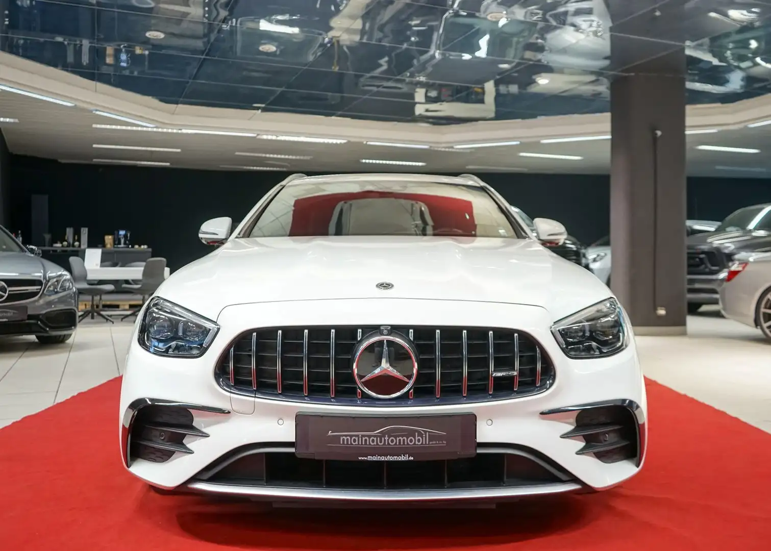 Mercedes-Benz E 53 AMG 4M+ MBUX AHK HUD TrackPack Standheizun Blanc - 1