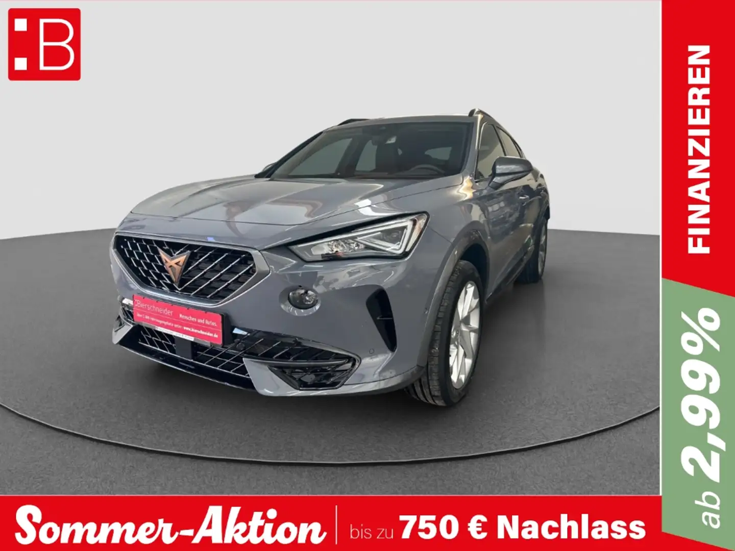 CUPRA Formentor 1.5 TSI DSG PANO CAM SHZ CLIMATR. Grau - 1