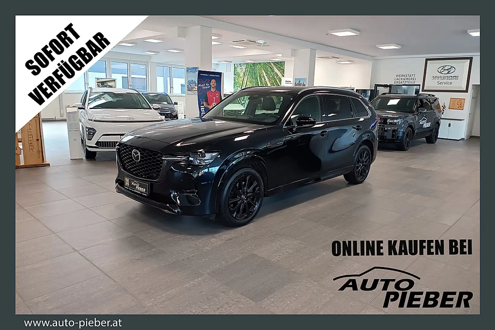 Mazda CX-80 3.3 e-SKYACTIV-D 254 AWD M-Hybrid Homura *AHK*M... Schwarz - 1