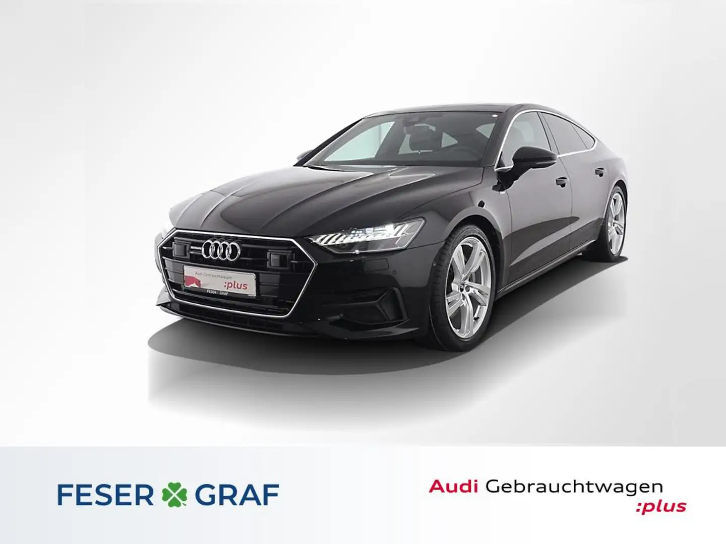 Audi A7 Sportback 55 TFSI qu. S line Sportpaket/Pano Schwarz - 1
