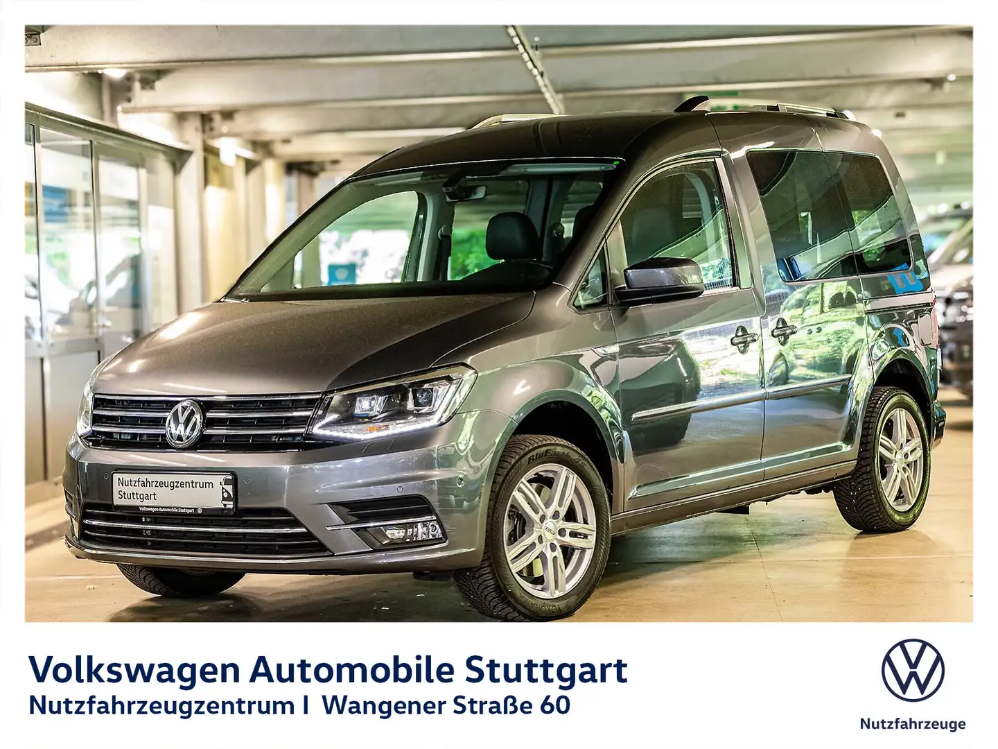 Volkswagen Caddy Highline DSG 1.4 TSI  Euro 6d Temp Gris - 2