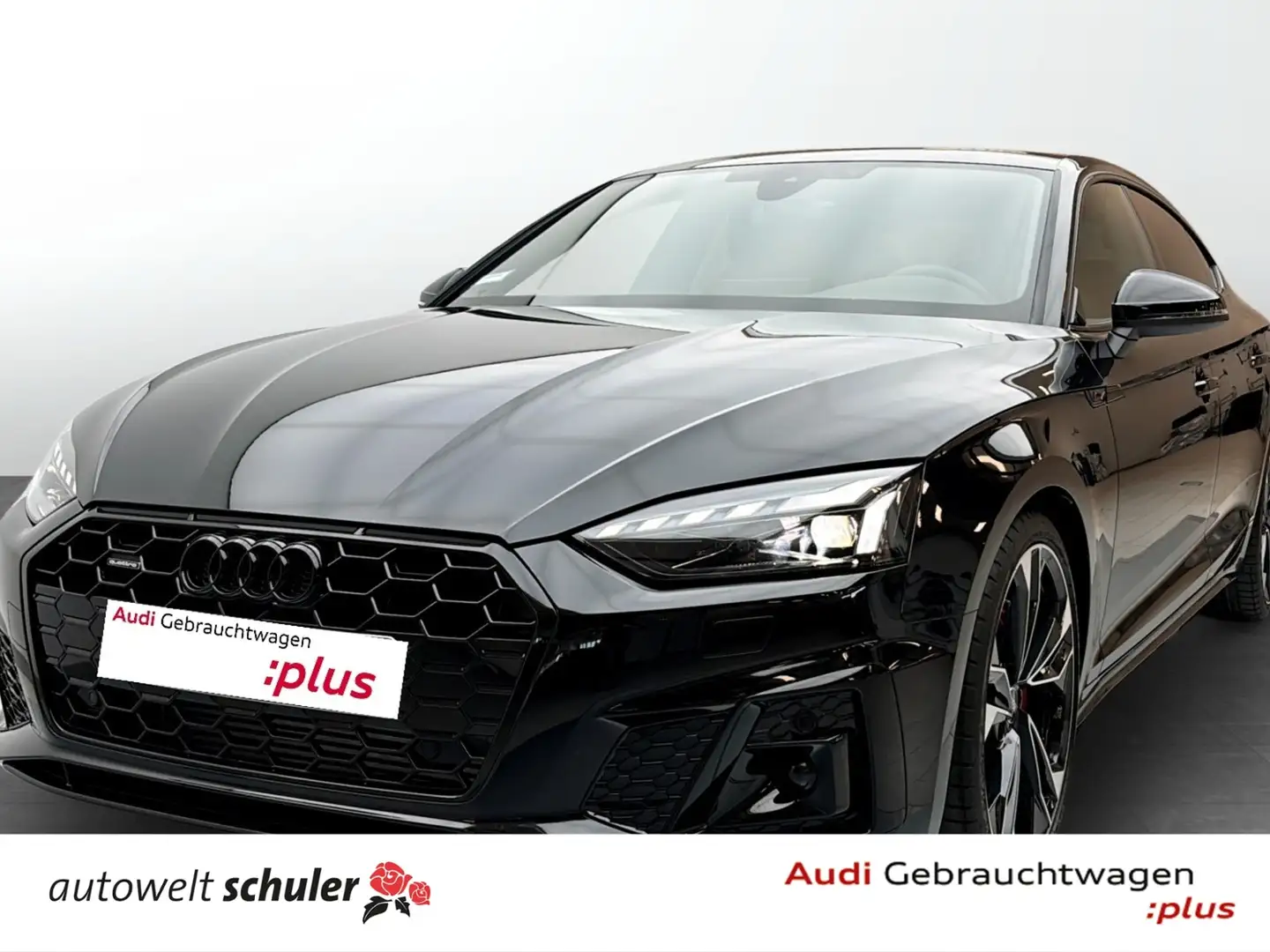 Audi A5 Sportback 45 2.0 TFSI quattro S-line AHK Matrix-L Schwarz - 1