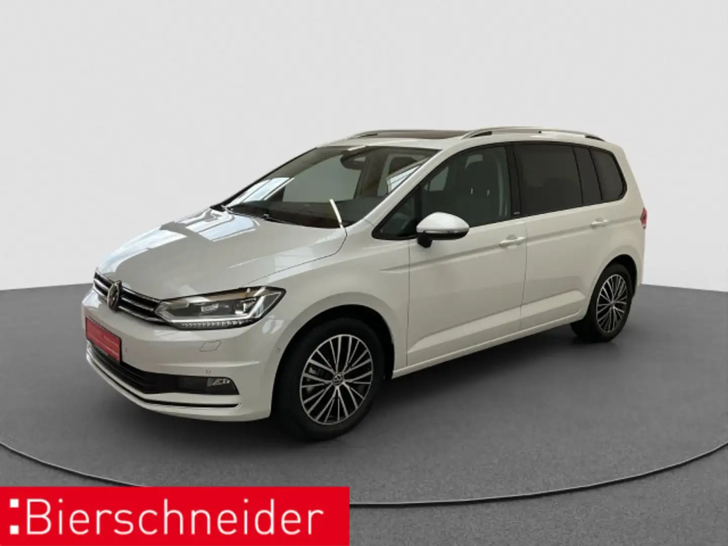 Volkswagen Touran 2.0 TDI DSG Move 7SI AHK PANO STHZ IQ NAV Weiß - 2