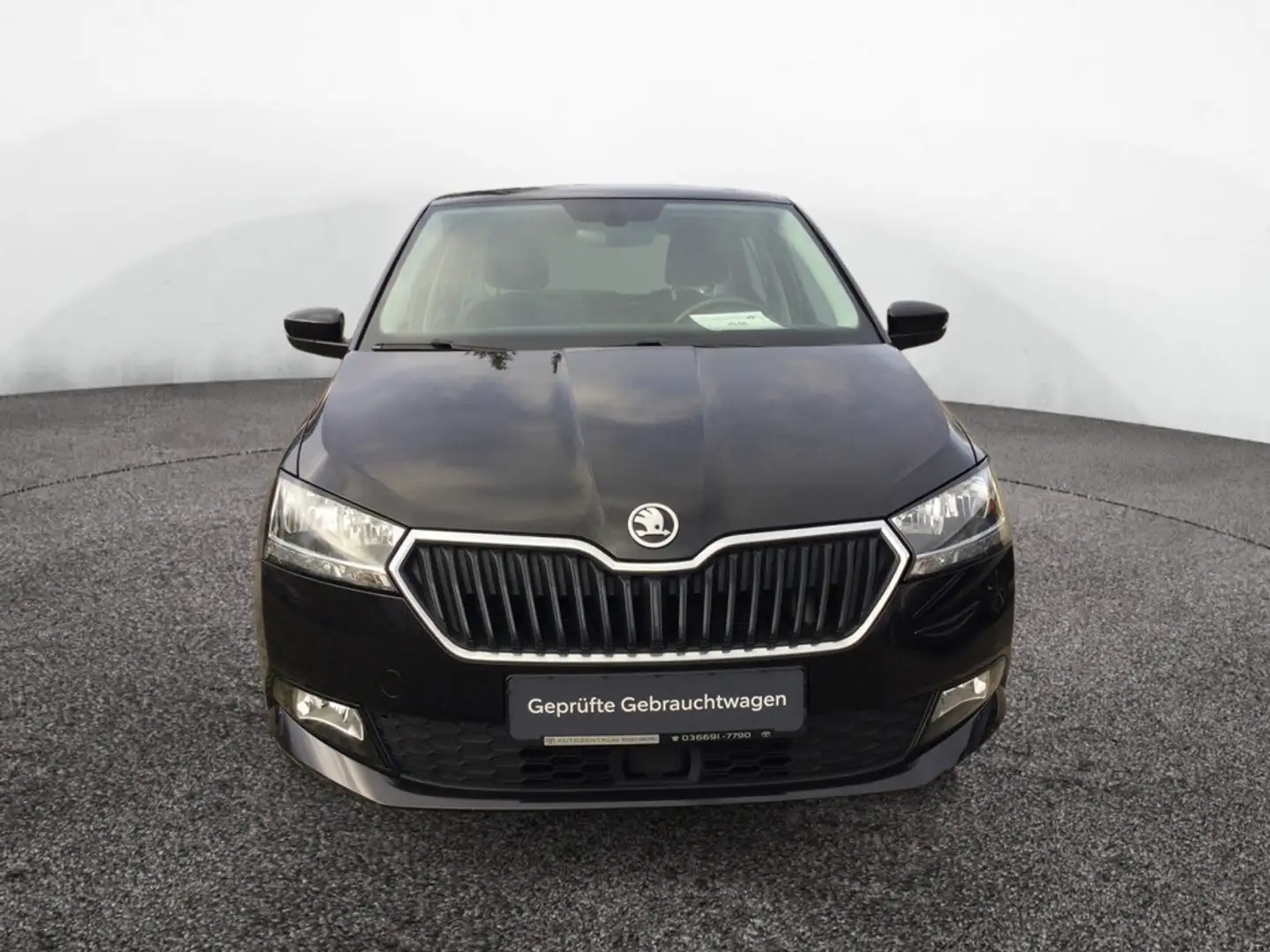 Skoda Fabia 1.0 TSI Style Green tec PDC SHZ KAMERA Zwart - 2