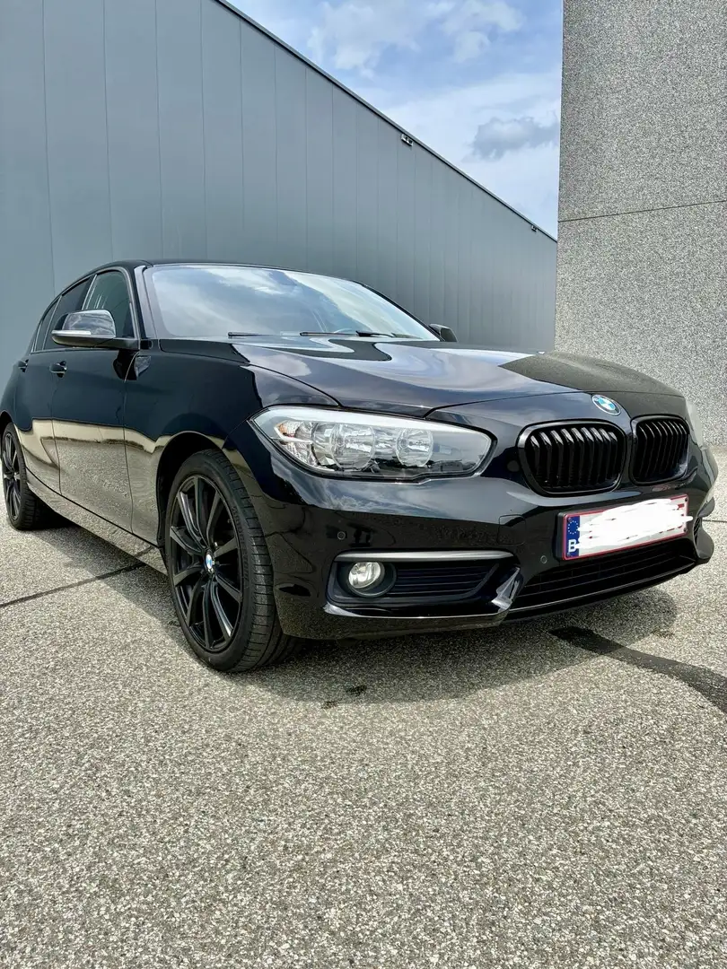 BMW 116 116i EfficientDynamics Zwart - 1