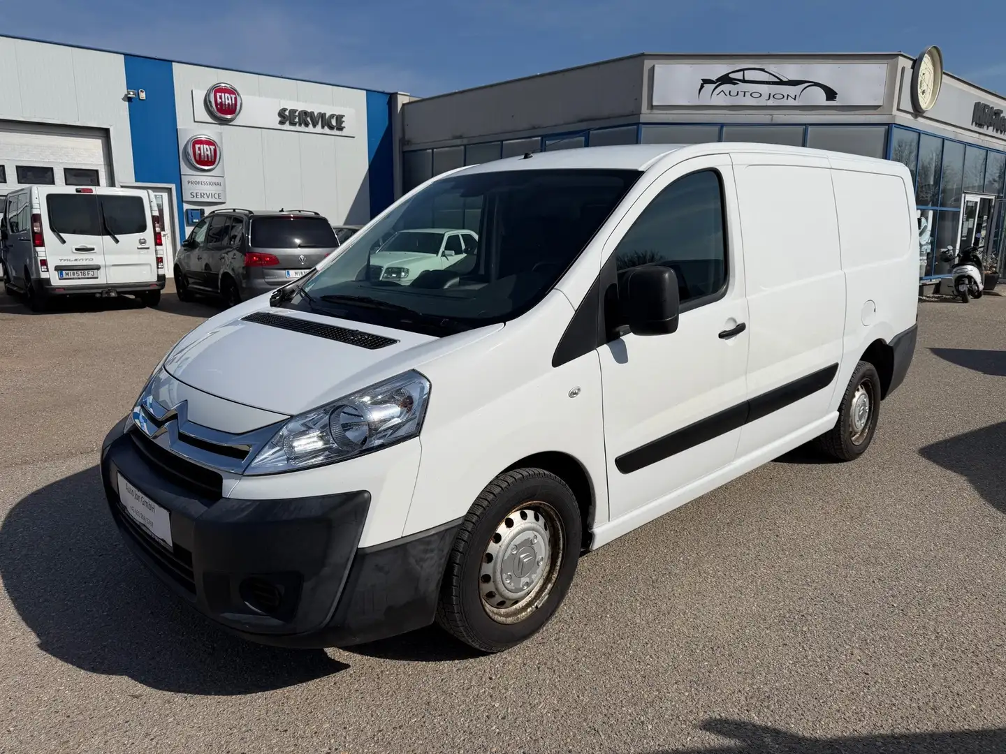 Citroen Jumpy HDi L2(lang) Kasten*wenigKM*1 Besitz*AHK*Klima* Weiß - 1