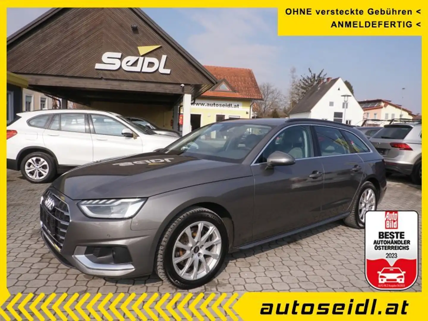 Audi A4 Avant 35 TDI S-tronic *2022er+LED+NAVI* Grau - 1