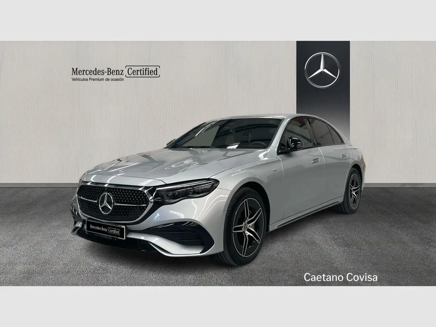 Mercedes-Benz E 300 de 4MATIC con tecnología híbrida EQ Estate Plateado - 1