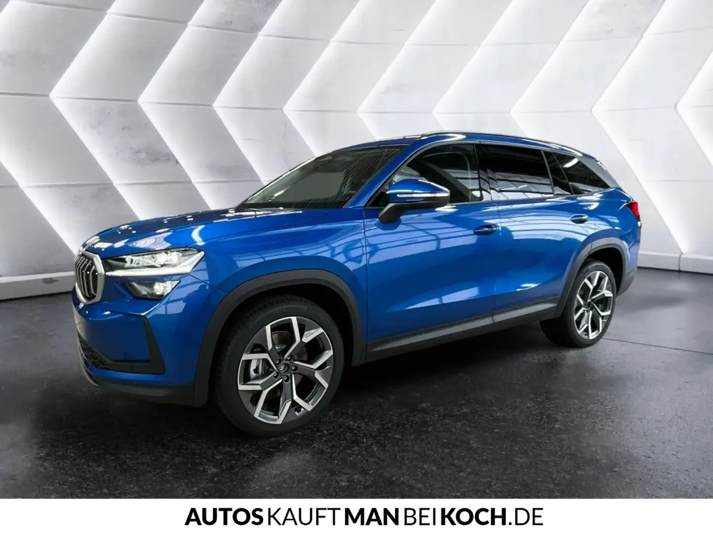Skoda Kodiaq Selection 1,5 TSI m-HEV DSG AHZV MATRIX LED Blau - 2