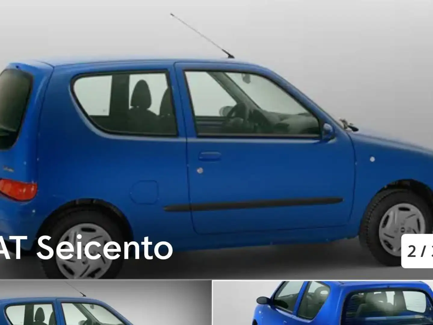Fiat Seicento Seicento 1.1 Comfort (sx) - 1
