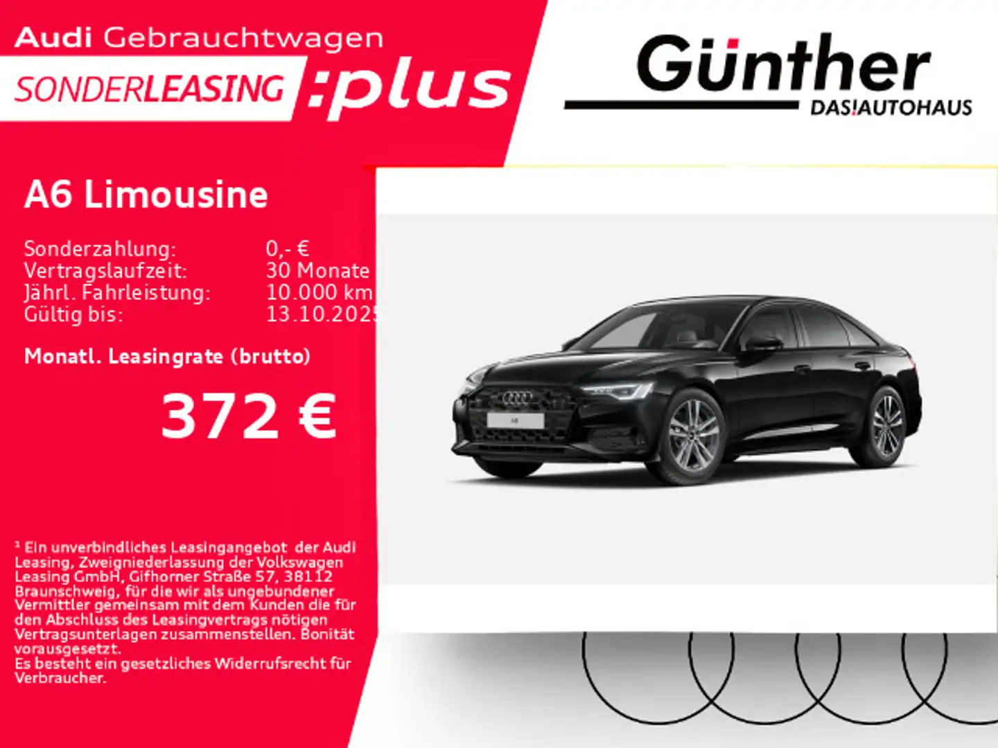 Audi A6 45 TFSI QUATTRO+WINTERRÄDER+MATRIX+ Schwarz - 1