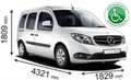 Mercedes-Benz Citan Autom. Rollstuhlrampe Heckausschnitt 3-Sitze+Rolli Noir - thumbnail 27