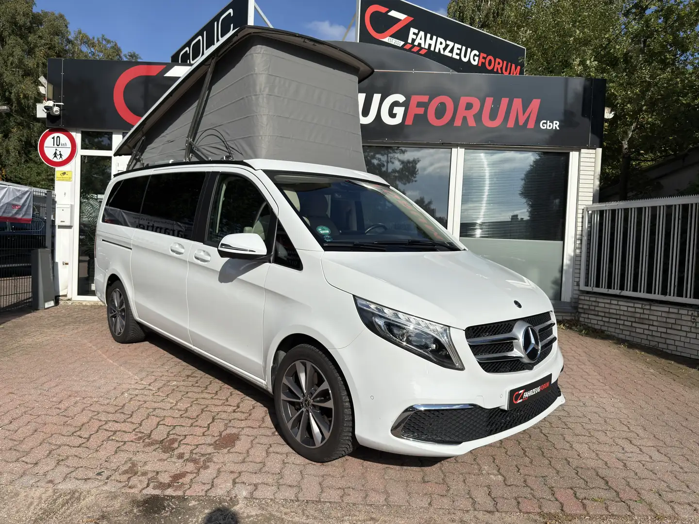 Mercedes-Benz V 300 d EDITION 4MATIC Marco Polo, elektr. Dach Weiß - 2