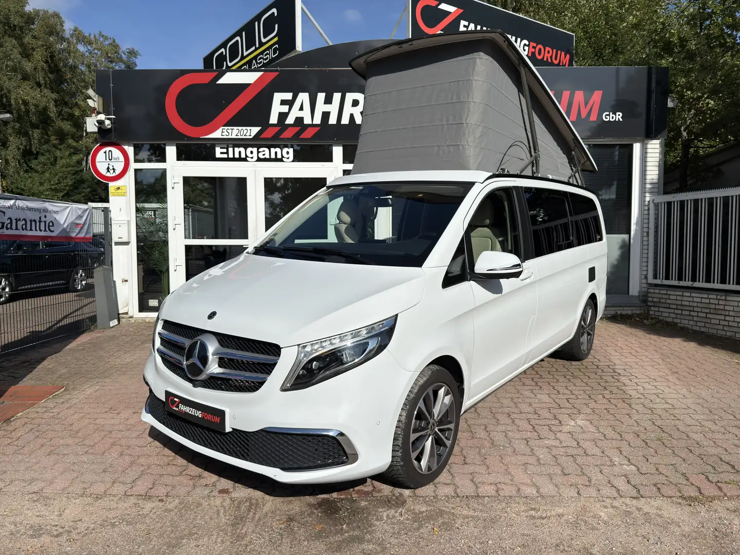 Mercedes-Benz V 300 d EDITION 4MATIC Marco Polo, elektr. Dach Weiß - 1