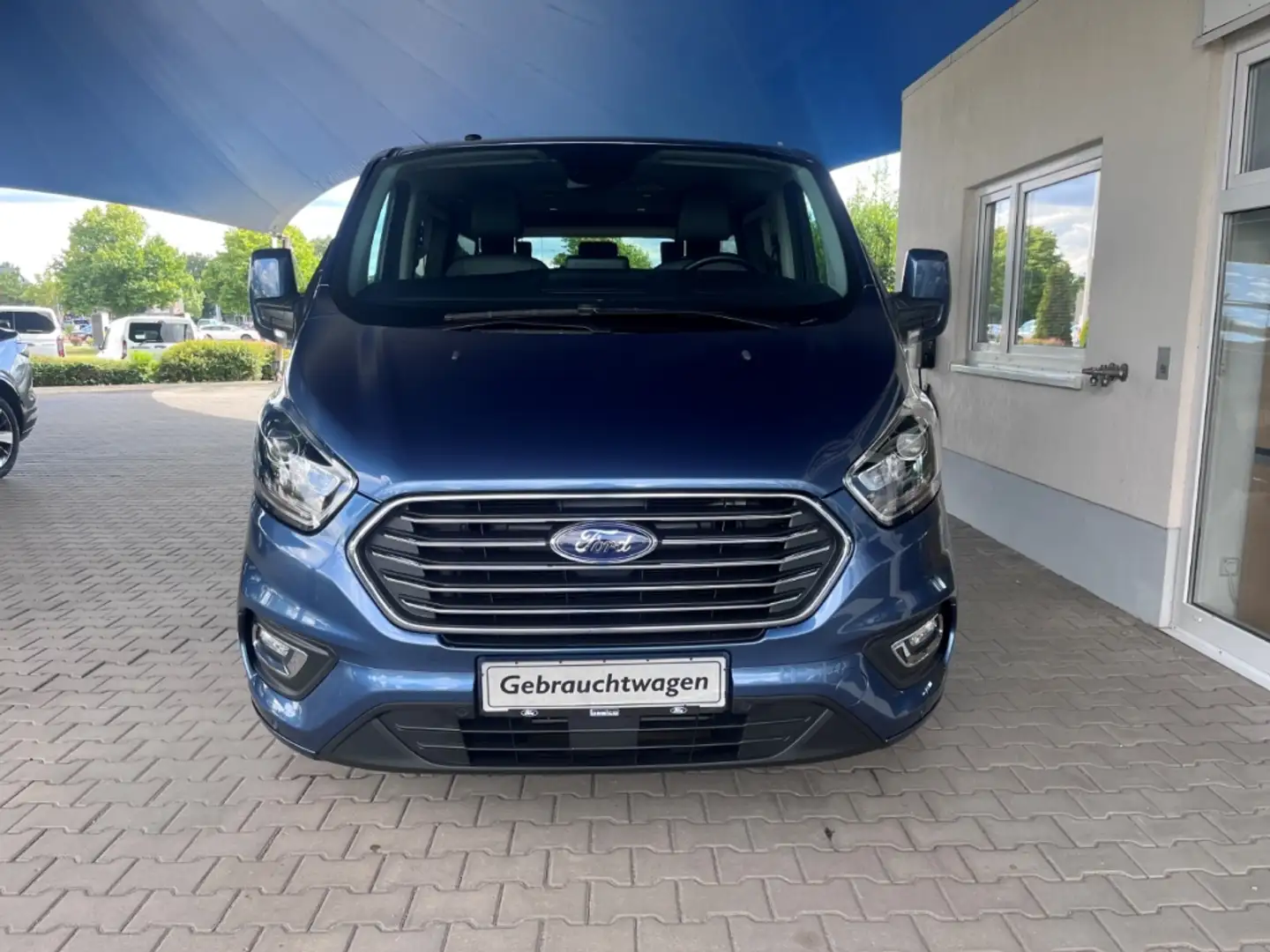 Ford Tourneo Custom Titanium X L2+Bi-Xenon+NAV+PDC+AHK Albastru - 2