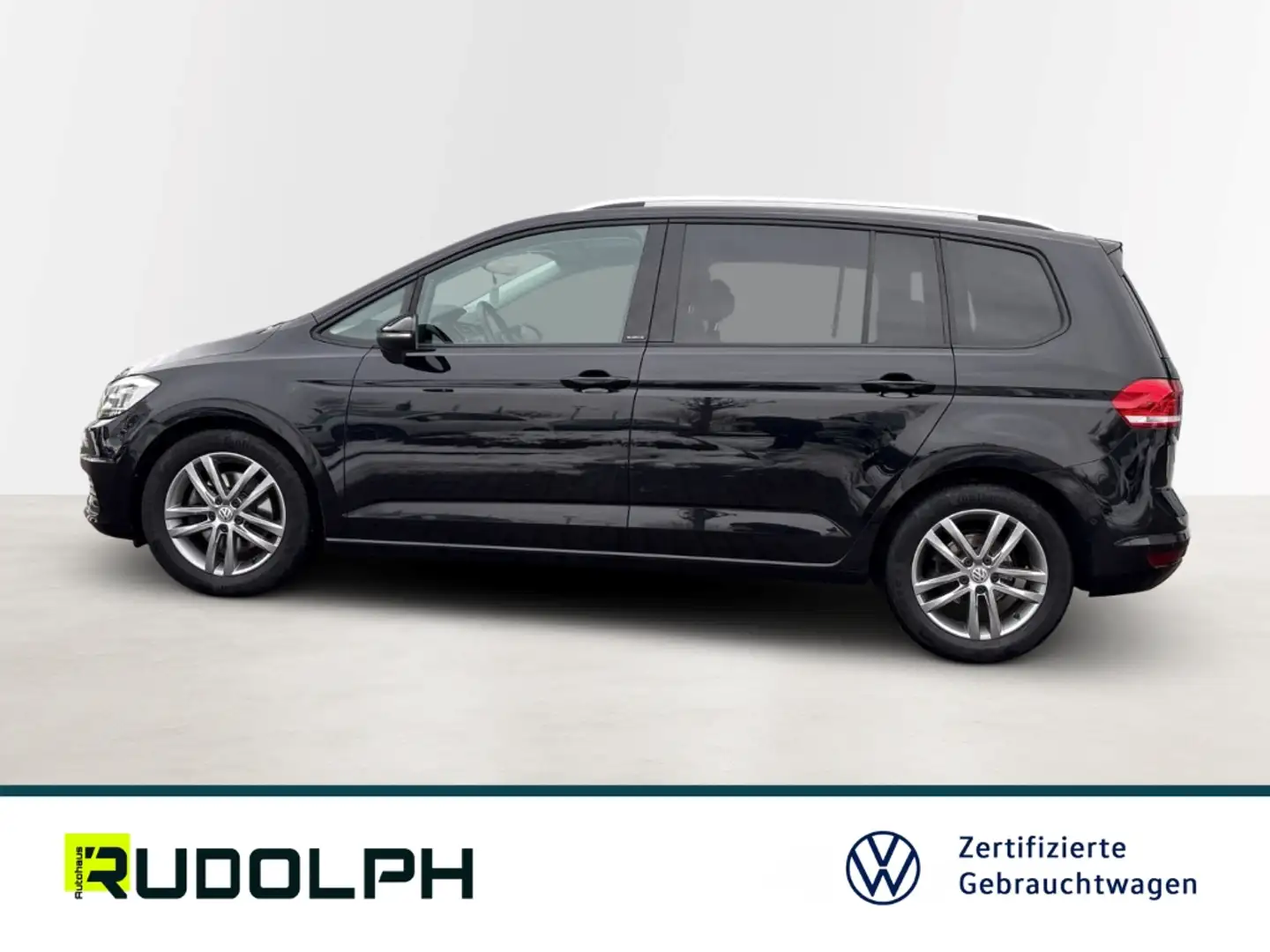 Volkswagen Touran IQ.DRIVE 1.5 TSI DSG LED SHZ ACC Navi Fernlichtass Schwarz - 2