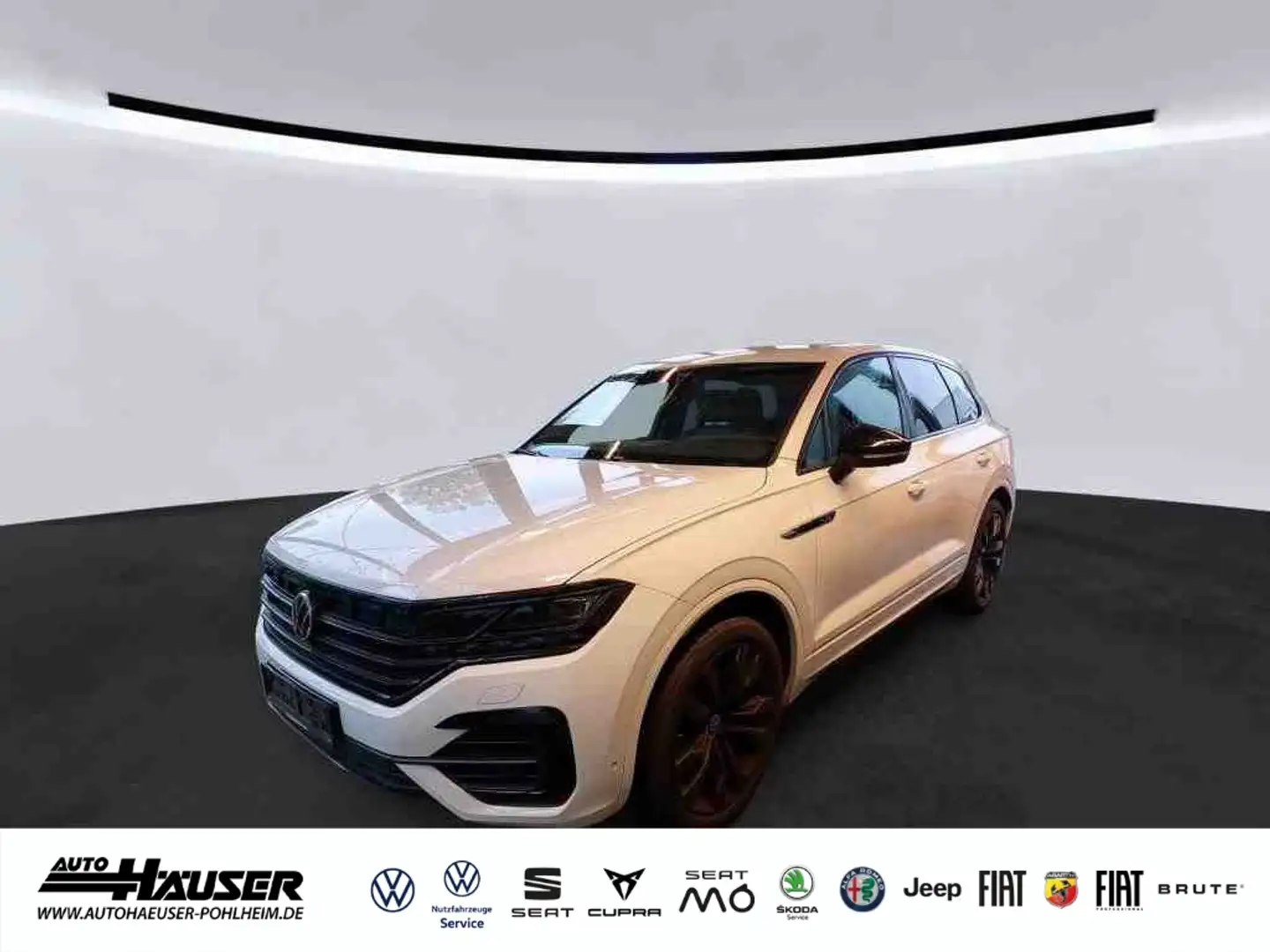 Volkswagen Touareg R-Line 3.0 V6 TDI 4Motion AHK DYNAUDIO LUFTFED. ME Weiß - 1