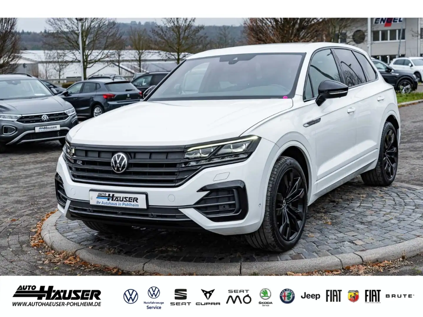 Volkswagen Touareg R-Line 3.0 V6 TDI 4Motion AHK DYNAUDIO LUFTFED. ME Weiß - 1