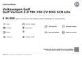 Volkswagen Golf Variant Variant 2.0 TDI 150 CV DSG SCR Life Nero - thumbnail 2