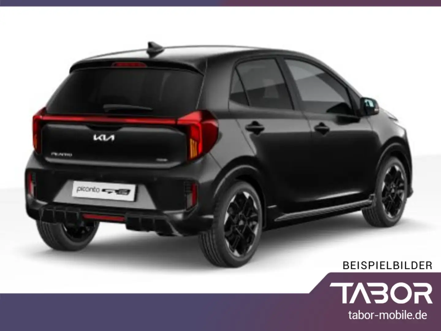 Kia Picanto 1.2 79 AMT GT-Line LED Keyl Kam PDC Temp Nero - 2