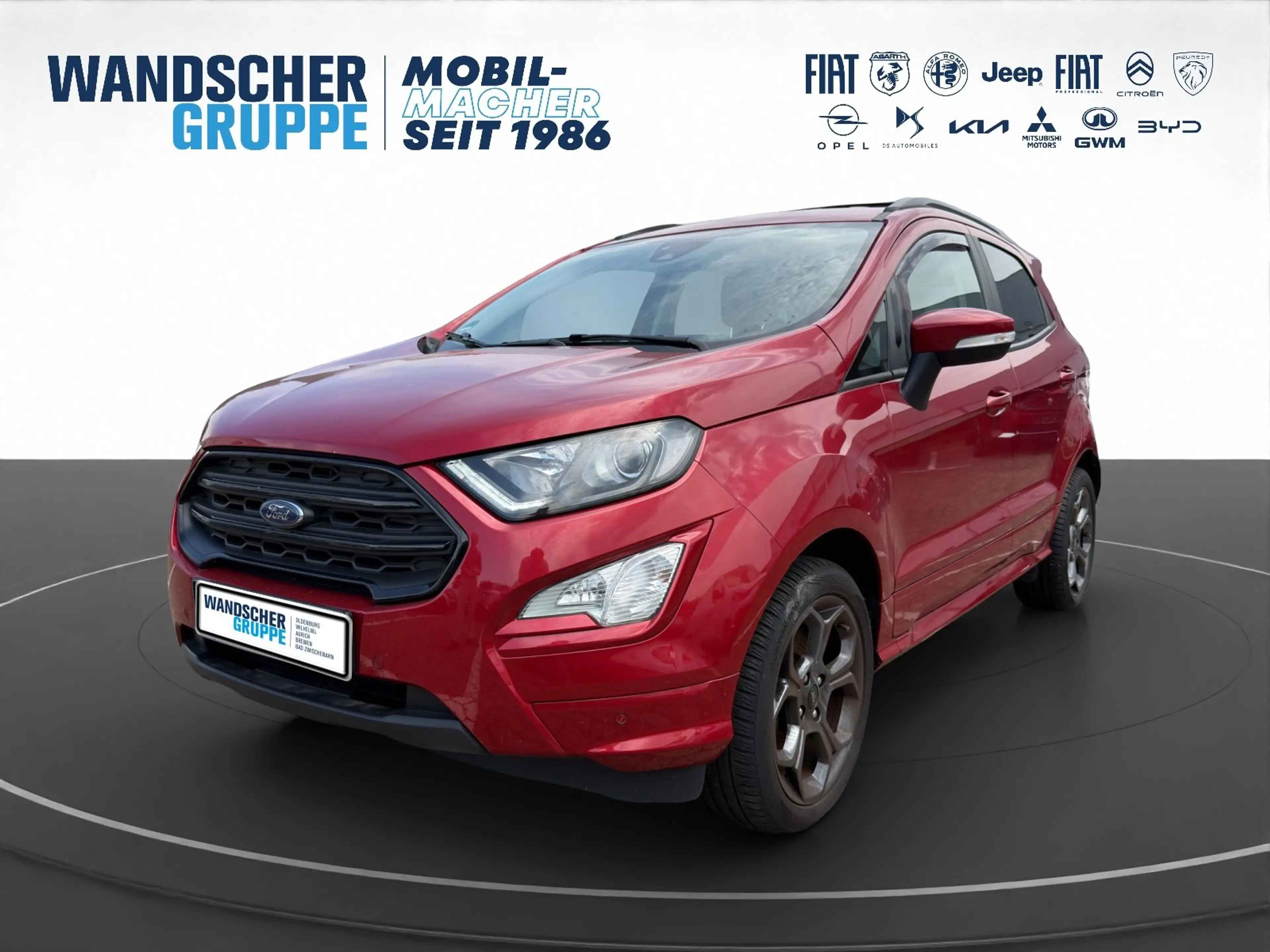 Ford EcoSport ST-line 1.0 EcoBoost Navi+AHK+RFK+SHZ+LM