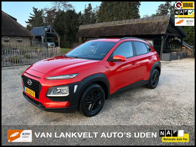 Hyundai KONA 1.0T Comfort Apple Carplay, Trekhaak, LED, parelmo