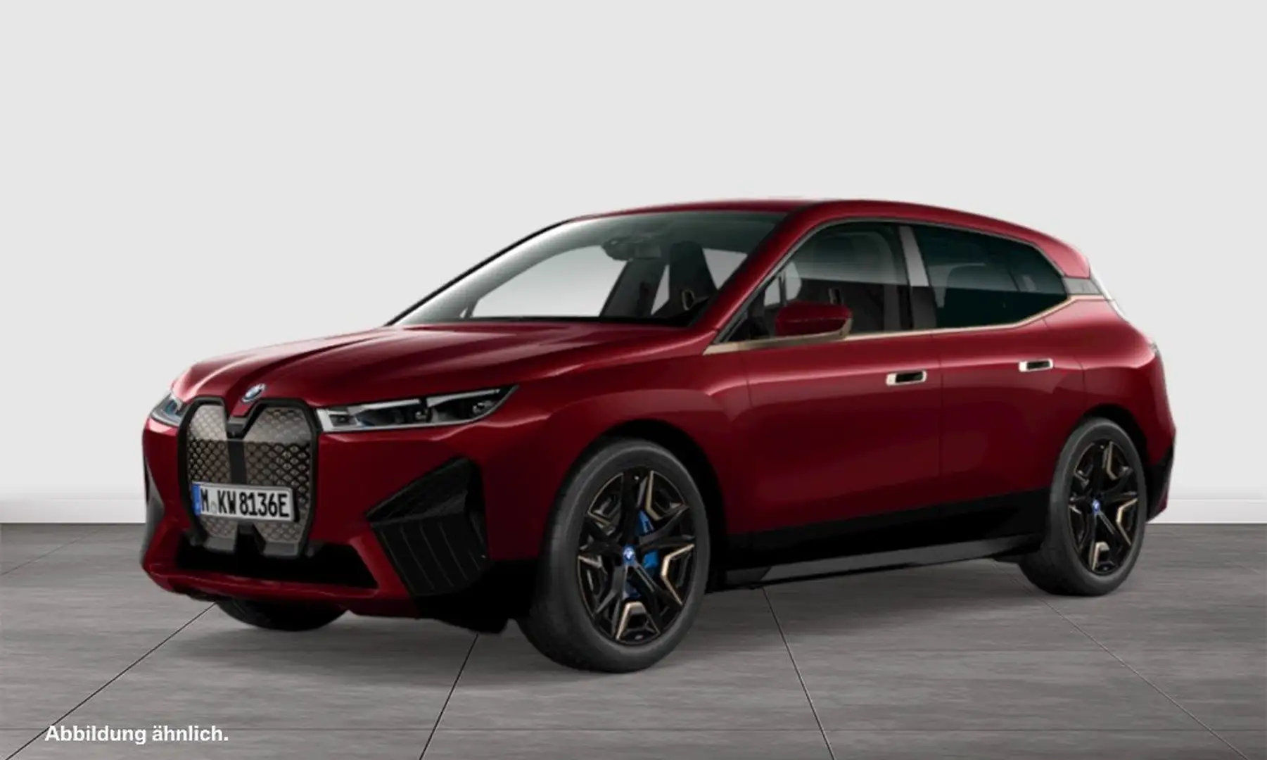 BMW iX xDrive40 AHK, DA Prof., PA Prof., H/K, DAB Rot - 2