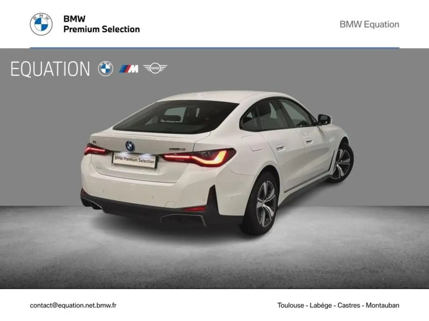 BMW i4 eDrive40 340ch Blanc - 2