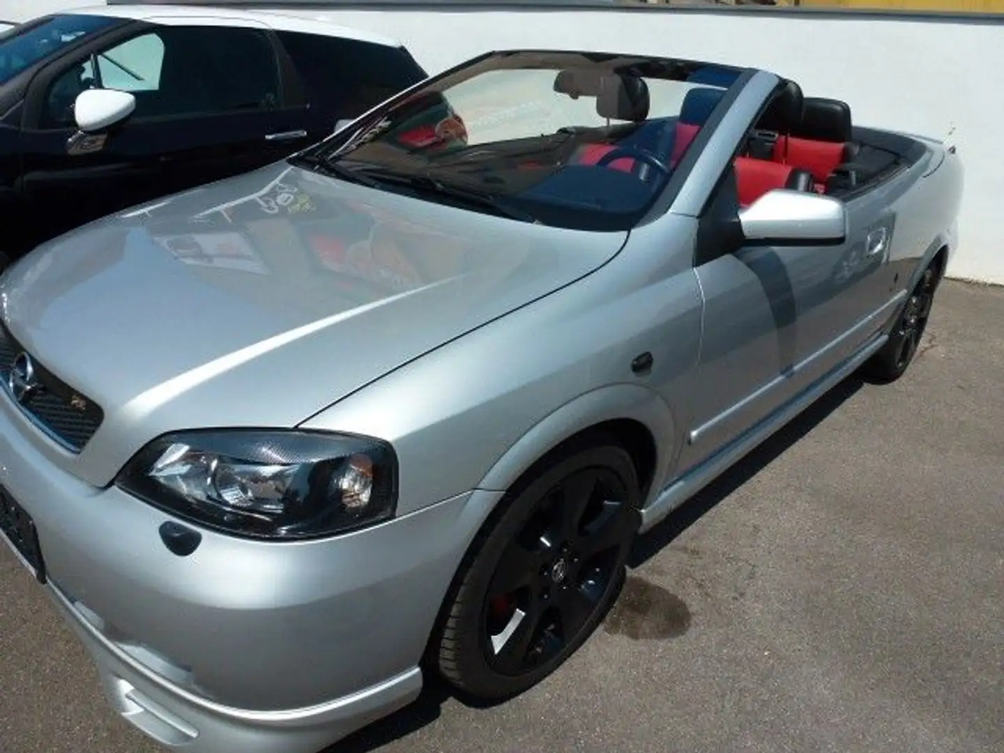 Opel Astra G Cabrio 2.2 16V Linea Rossa Bertone Autom Argent - 1