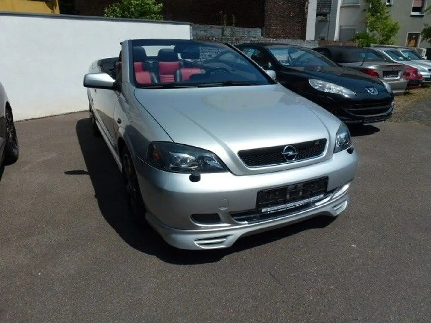 Opel Astra G Cabrio 2.2 16V Linea Rossa Bertone Autom Argent - 2