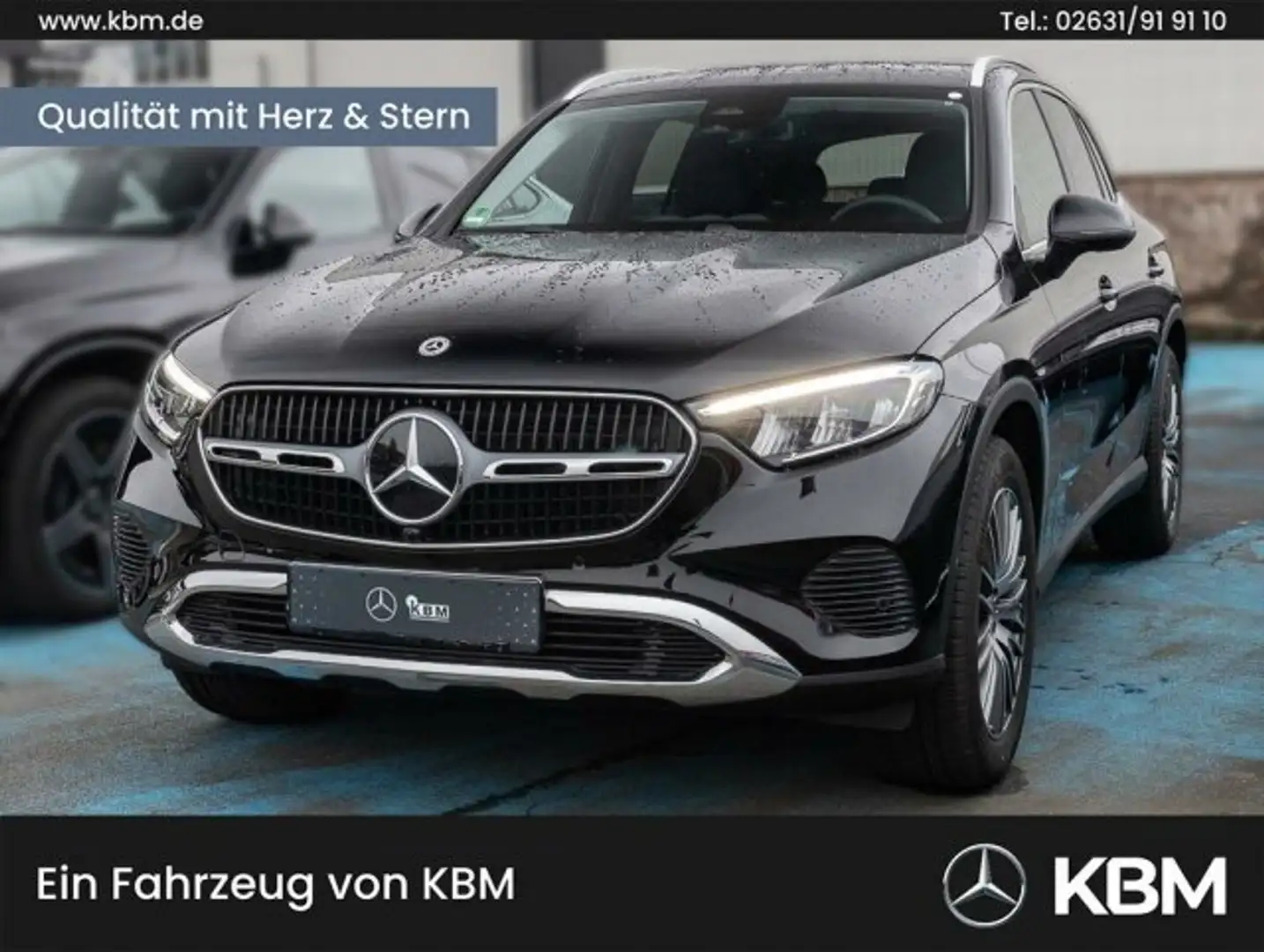 Mercedes-Benz GLC 200 GLC 200 4M AVANTGARDE°AHK°LMR19°MBUX°ADV°PDC/RFK Schwarz - 1