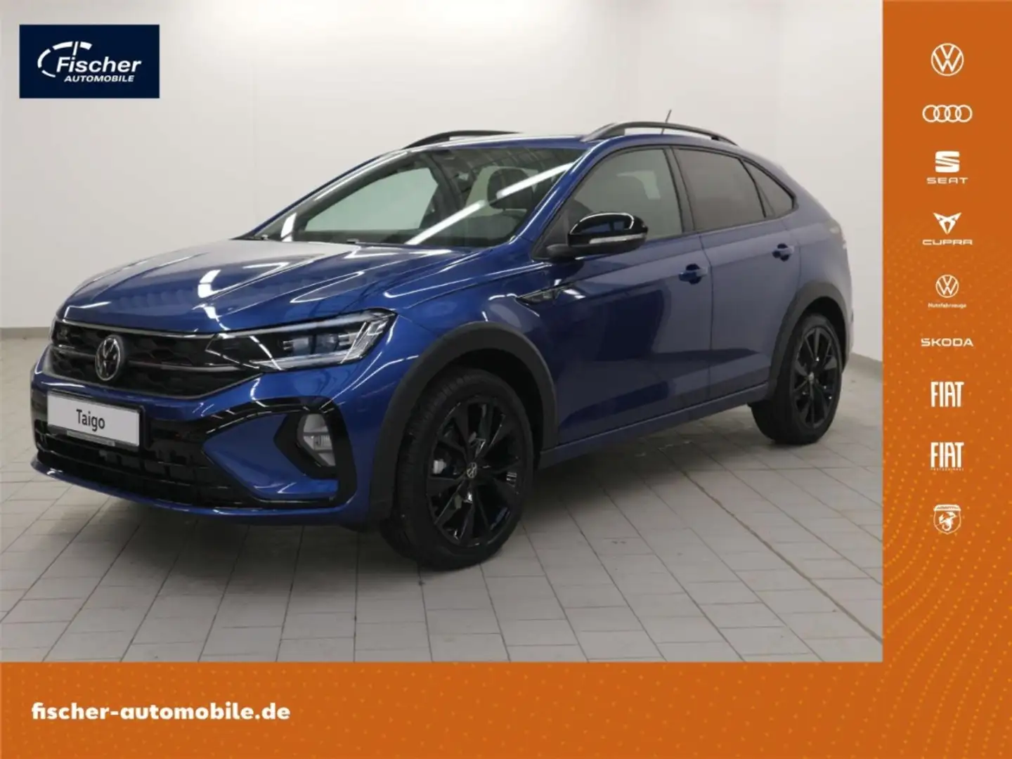 Volkswagen Taigo 1.0 TSI R-Line Black Style Blau - 1