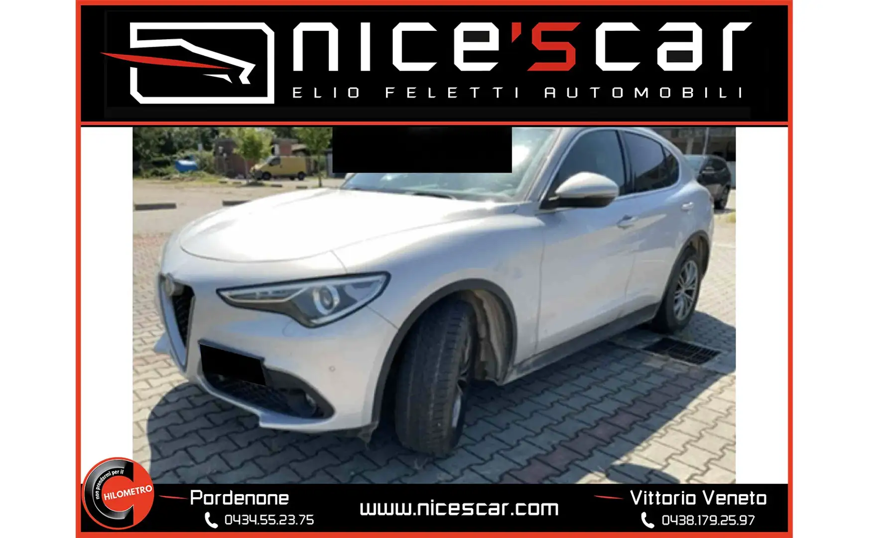 Alfa Romeo Stelvio 2.2 Turbodiesel 190 CV AT8 RWD Business Blanco - 1