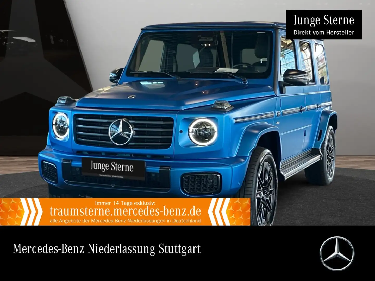 Mercedes-Benz G 580 AMG Burmester 3D 360° Multibeam Distr. SHD Kék - 1