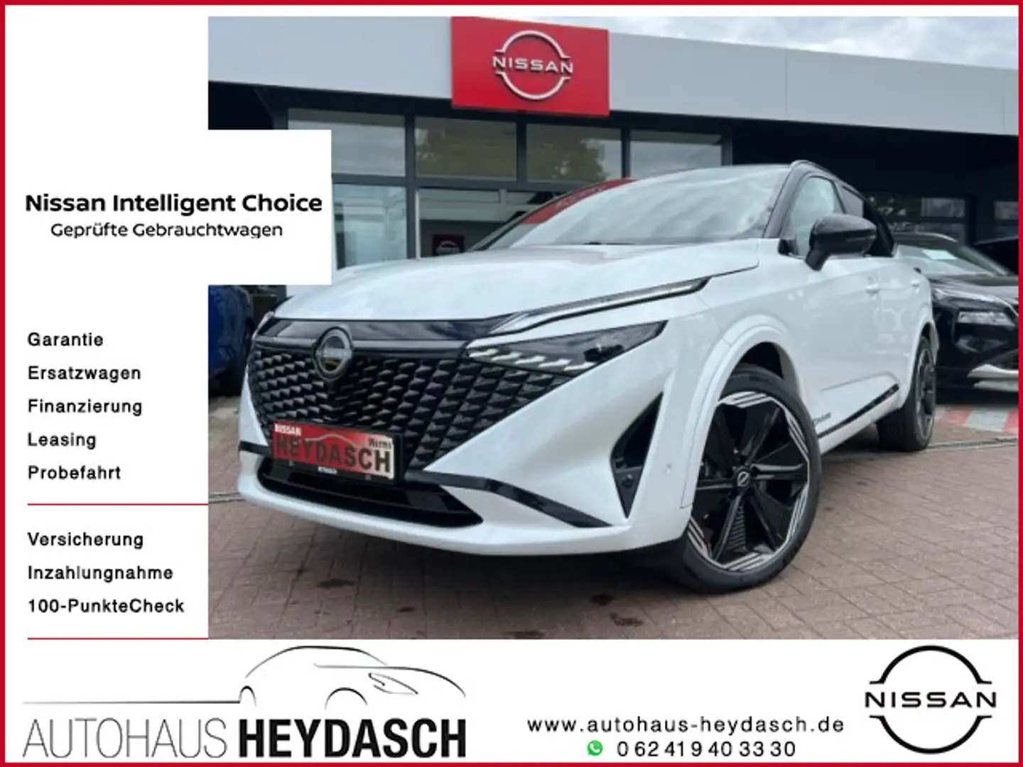 Nissan Qashqai N-Design e-Power *BOSE*PGD*Komfort+* Blanc - 1